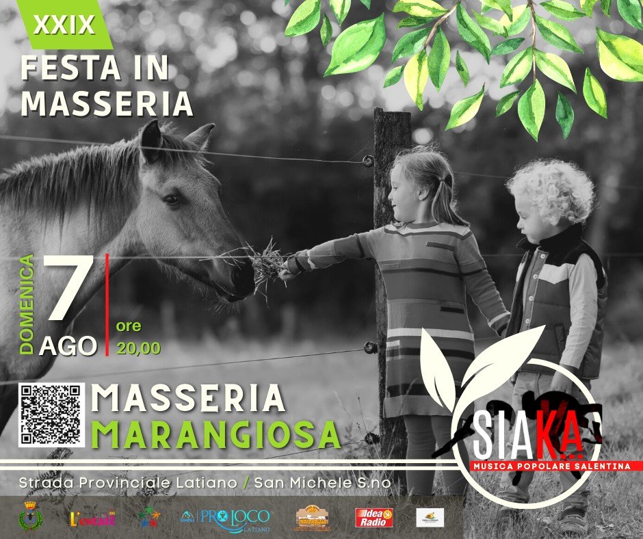 Festa in Masseria – XXIX edizione