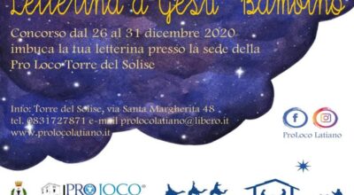 Concorso Letterina a Gesù bambino