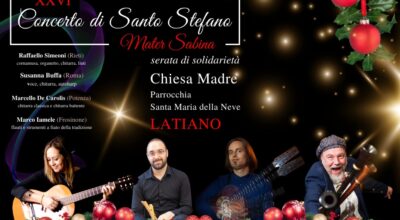 CONCERTO DI SANTO STEFANO “MATER SABINA”