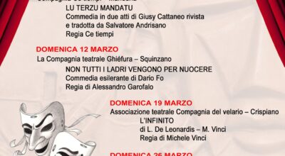 RASSEGNA TEATRALE IN VERNACOLO – 33° EDIZIONE