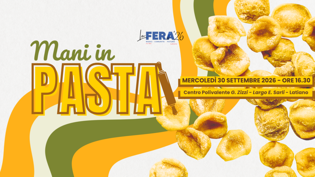 MANI IN PASTA 2026